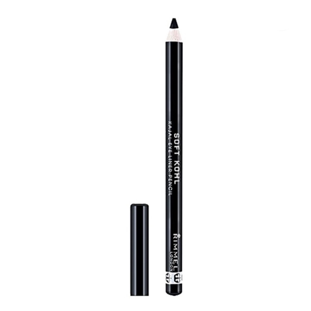 🆕 Pack of Three (3) Rimmel Soft Kohl Eyeliner Jet Black 0.04 Ounces - Picture 4 of 5